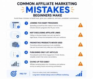 affiliate mistakes infographic 100kb