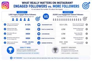 instagram engagement vs followers 100kb