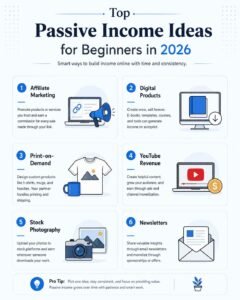 passive income infographic under 100kb