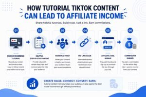 tutorial tiktok affiliate workflow 100kb