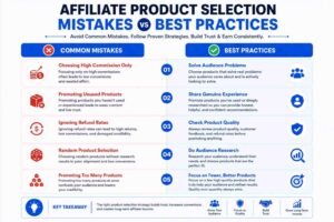 affiliate selection mistakes 100kb