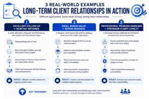 long term client relationships 100kb